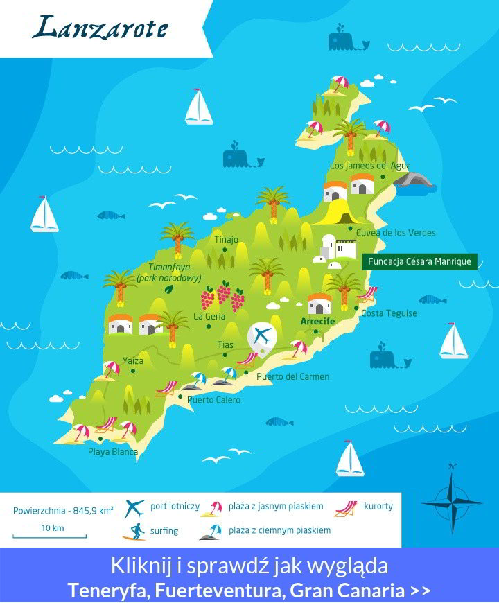 Wyspy Kanaryjskie: Teneryfa, Fuerteventura, Gran Canaria, Lanzarote – którą wybrać
