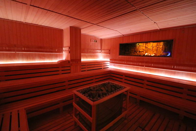 hotel odyssey sauna