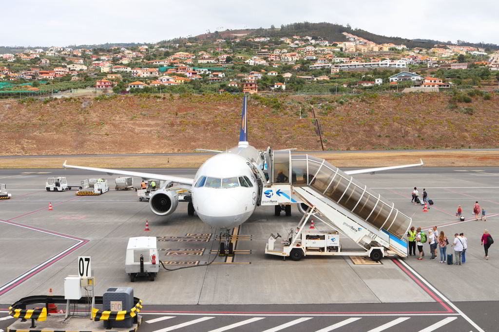 lotnisko na Maderze