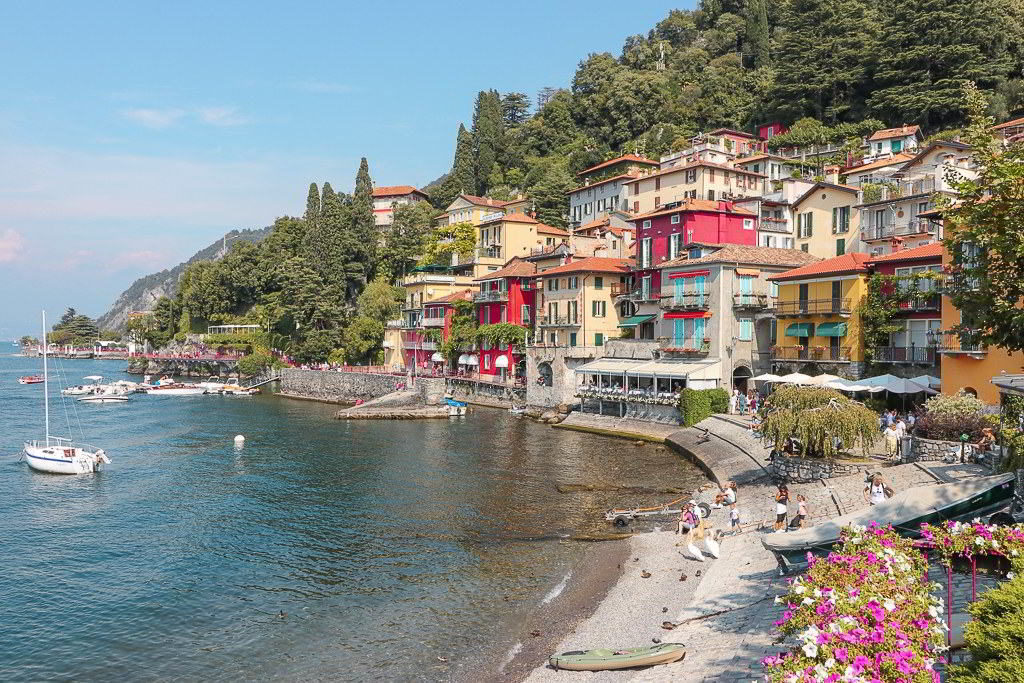 Varenna jezioro Como