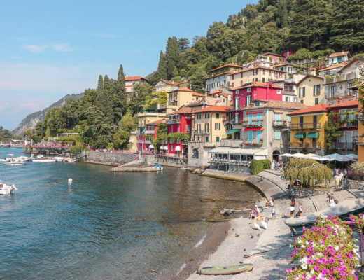 Varenna jezioro Como
