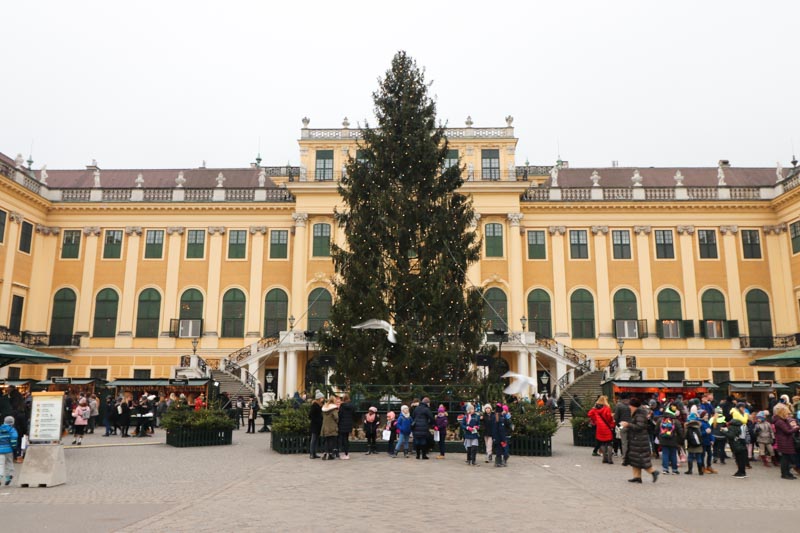 jarmarki świąteczne w Wiedniu
