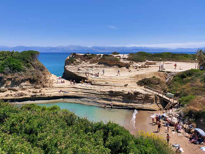 plaże Korfu