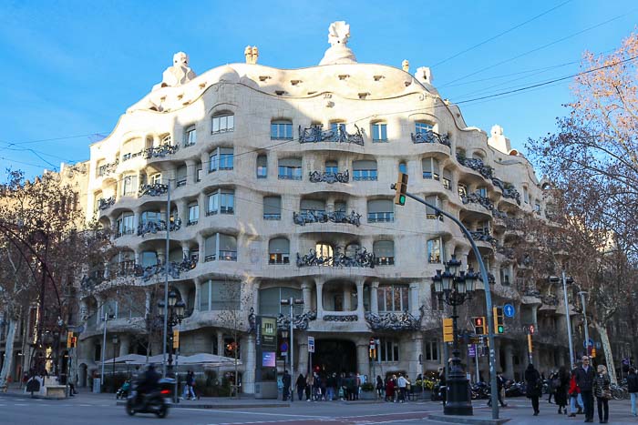 Barcelona atrakcje Casa Mila