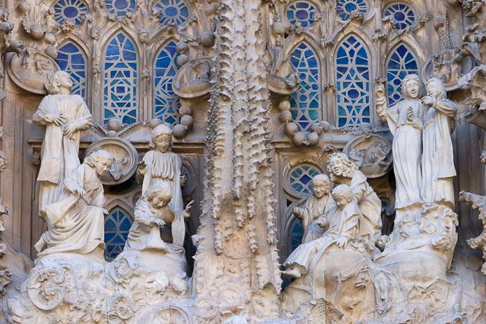 Sagrada Familia Fasada Narodzenia