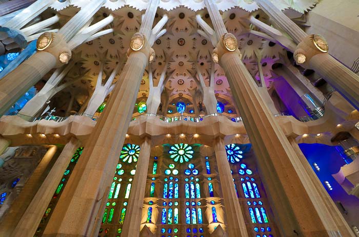 witraże Sagrada Familia