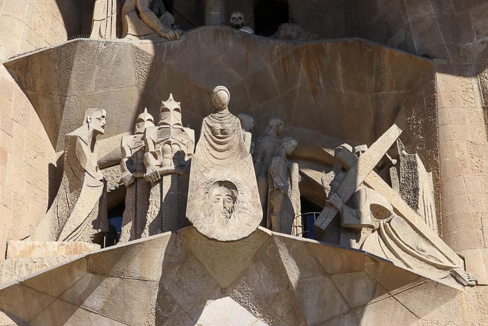 Sagrada Familia rzeźby