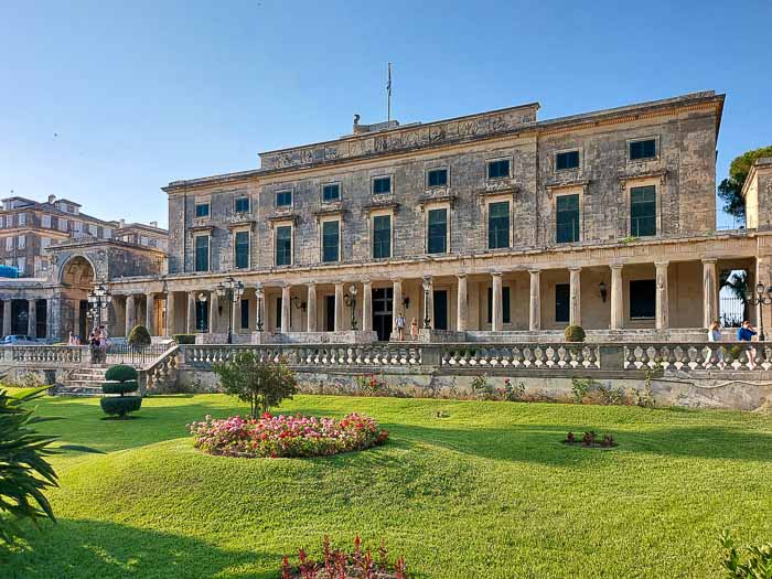 Miasto Korfu Pałac Królewski