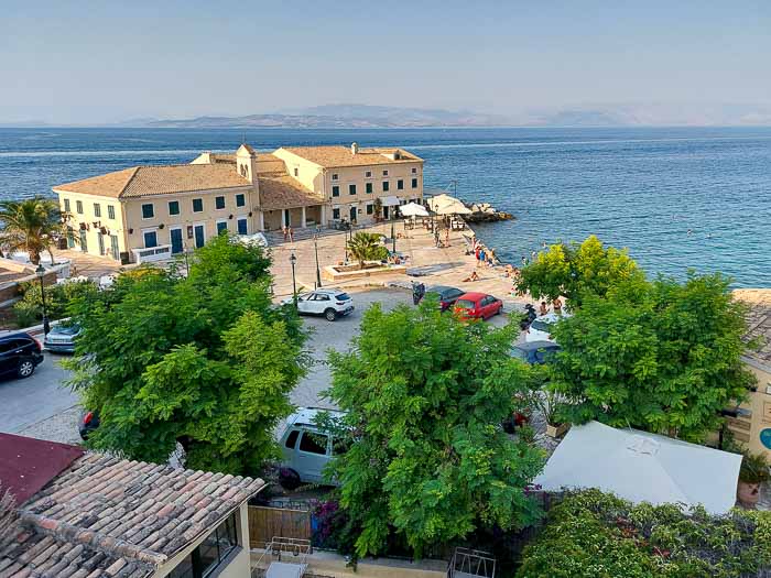 miasto Korfu plaża miejsca widok
