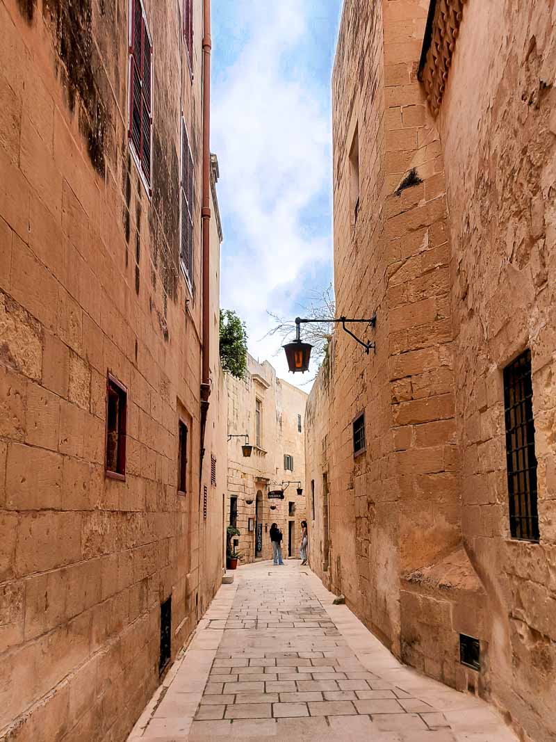 Mdina Malta uliczka