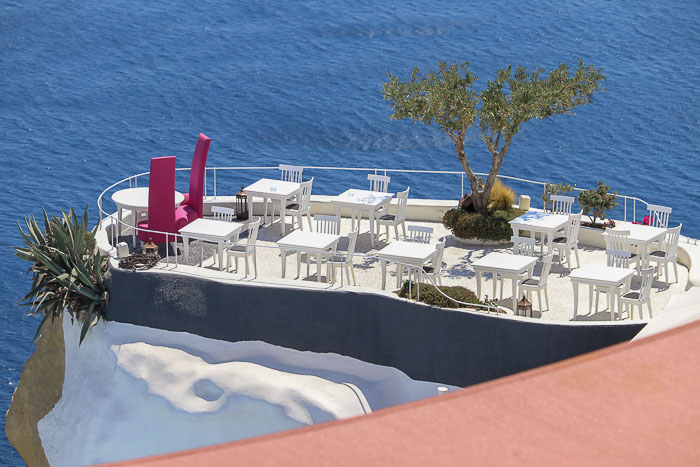 Oia Santorini restauracja