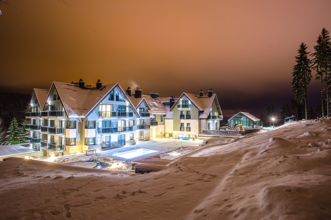 hotel w górach dla rodzin zima