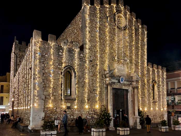 wschodnia Sycylia Taormina kościół